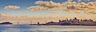 San Francisco Skyline - 0280  San Francisco View from Sausalito - Aspect Ratio 1:3